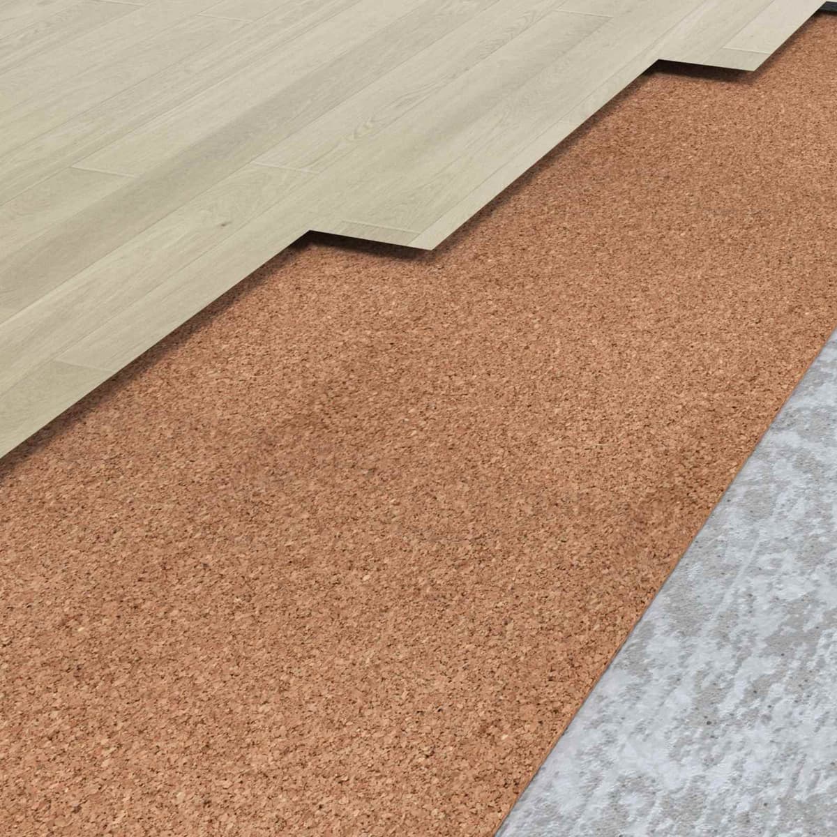 vidaXL Rouleau en liège Marron 50 x 200 x 0,5 cm Liège