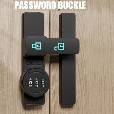 Top Demand Picks Combination Barn Door Lock, Keyless 3 Digit Code For Sliding Doors And Windows Security Combination Barn Door Lock, Keyless 3 Digit Code For Sliding Doors And Windows Security