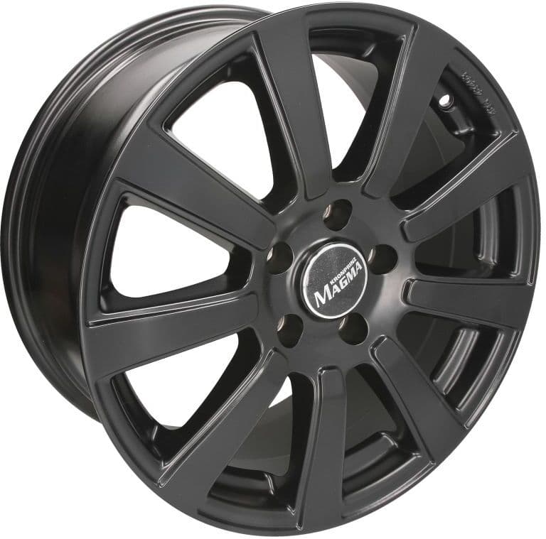 Alumiinivanne 17 Tuuman Magma Interio 5x114,3 8j Et45, Farbe Schwarz Matt
