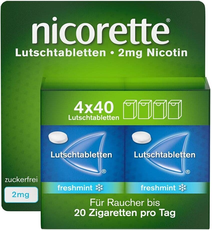 nicorette® Lutschtabletten 2 mg freshmint