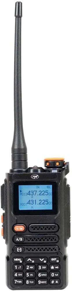 Pni Estación De Radio Portátil P16uv Vhf/uhf Black One Size