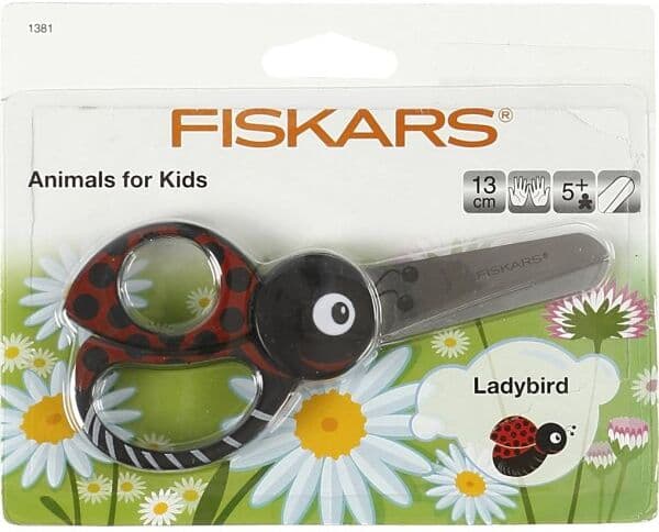 Fiskars Kids Børnesaks   Mariehøne