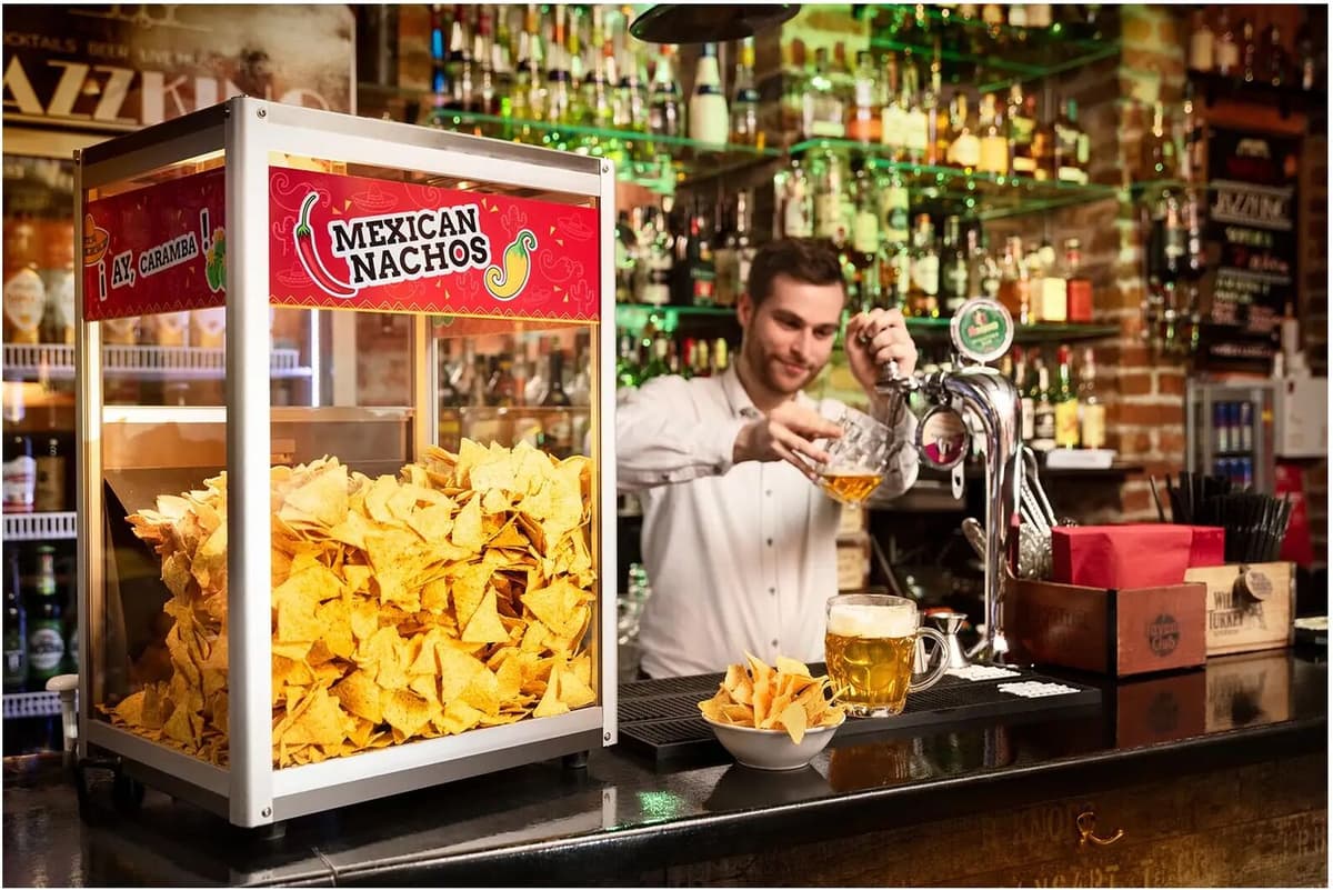 Royal Catering Nachos zásobník-ohrievač - 160 W 10010736