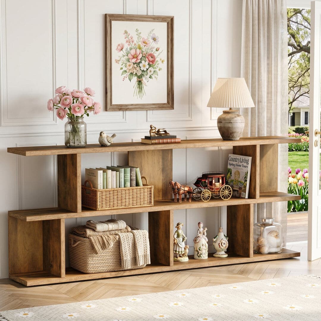 Blue Elephant 70.86cm Console Table Brown 85cm H X 180cm W X 29.5cm D