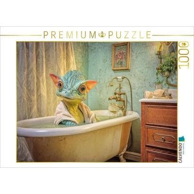 CALVENDO Puzzle Badewannen Freaks | 1000 Teile Lege-Größe 64x48cm Foto-Puzzle für glückliche Stunden