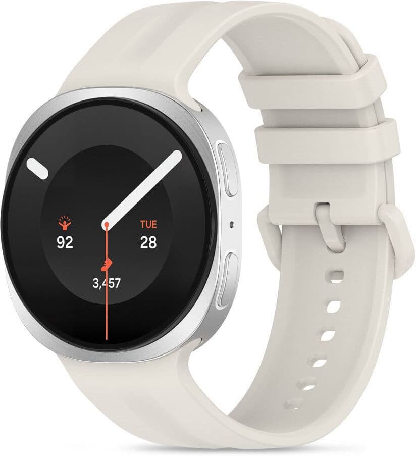 Samsung Galaxy Watch 8 / 9 / Classic (40 / 44 / 46mm) Tech-Protect Silikone Evo Rem - Beige