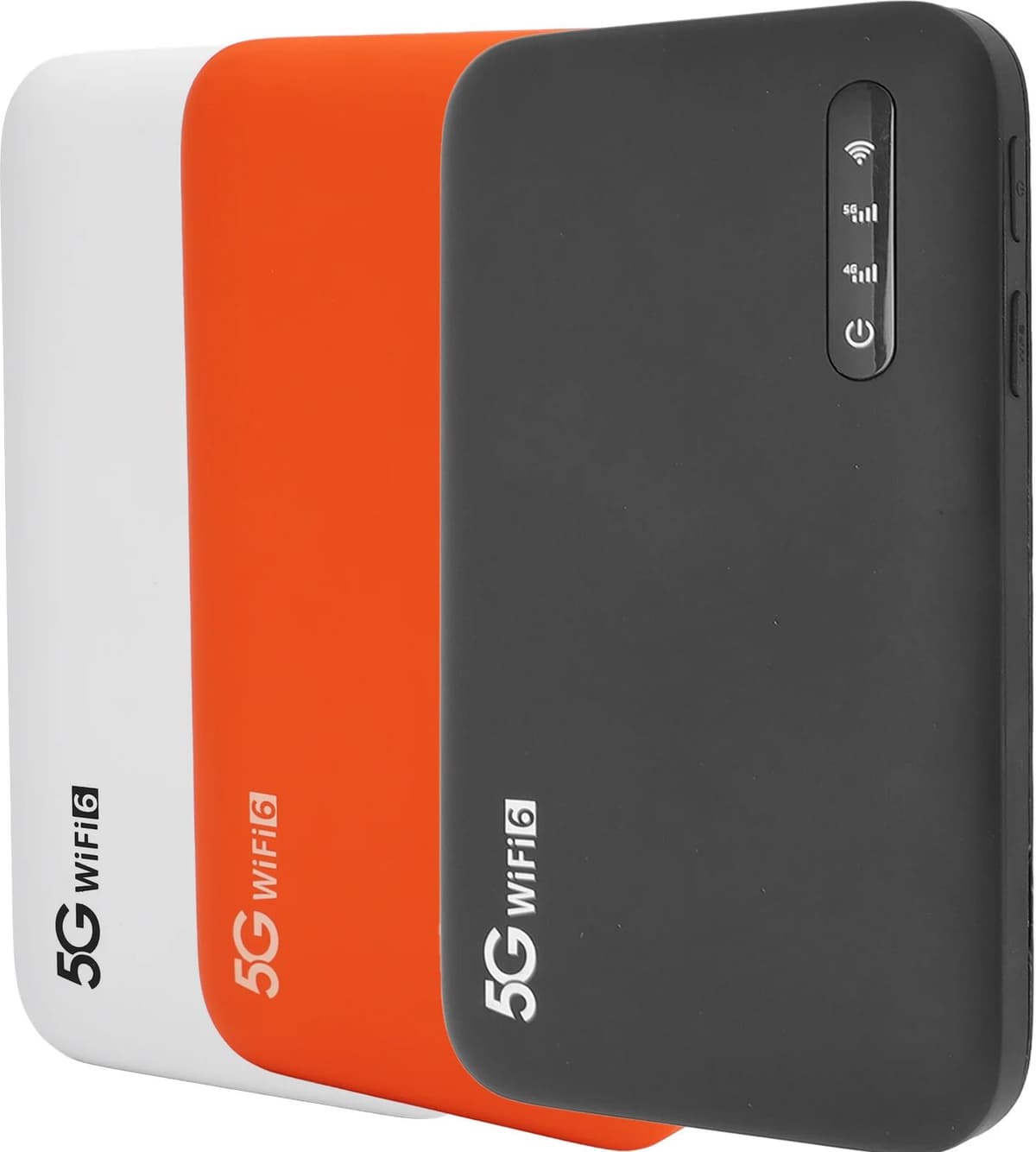 VBESTLIFE 5G WiFi 6 Mobile Hotspot High Speed Support 16 Devices 6100mAh Portable WiFi Hotspot Router with SIM Card Slot for Phone Tablet