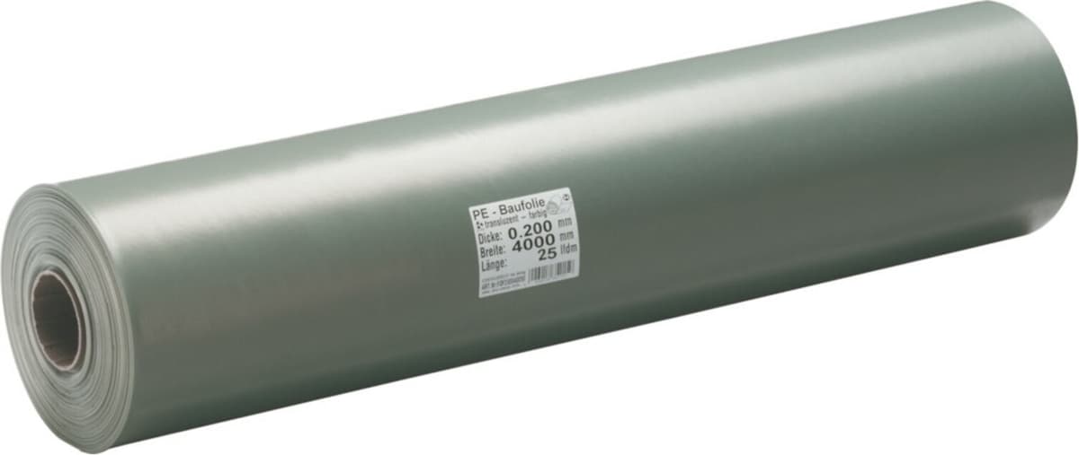 Hammerl Baufolie TRANSLUZENT Typ 200, 4 x 50m (HFGF20004000500)