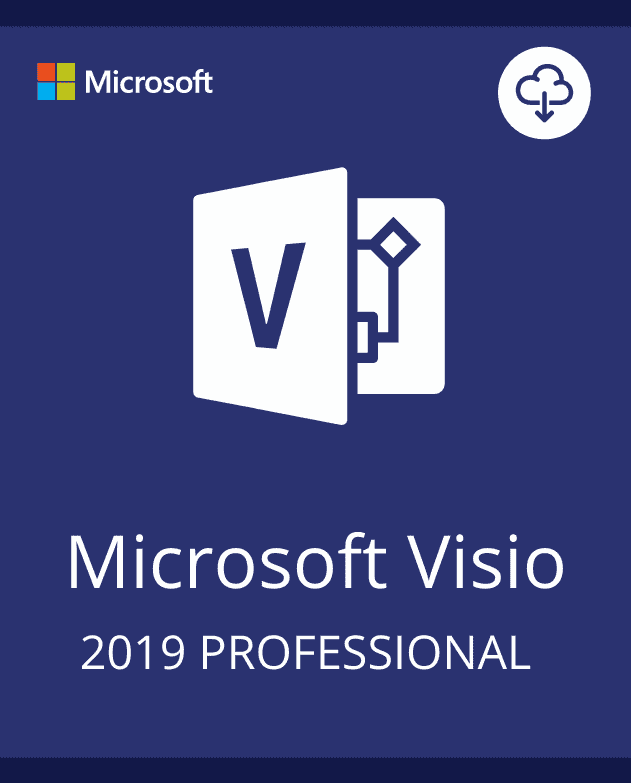 Microsoft VISIO PROFESSIONAL 2019 ACTIVATION KEY (PC) - Lifetime Licence