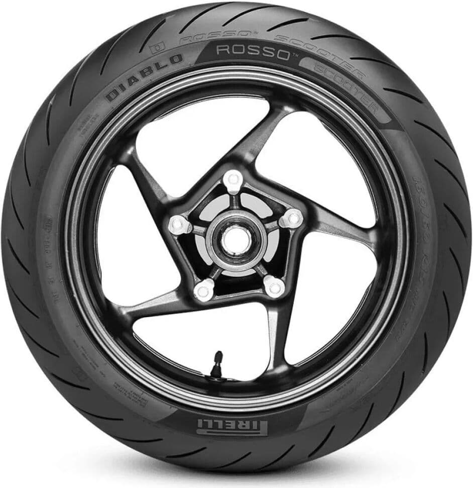 Pirelli Neumático Delantero De Scooter Diablo Rosso Scooter Sc 53p Tl Black 110/80