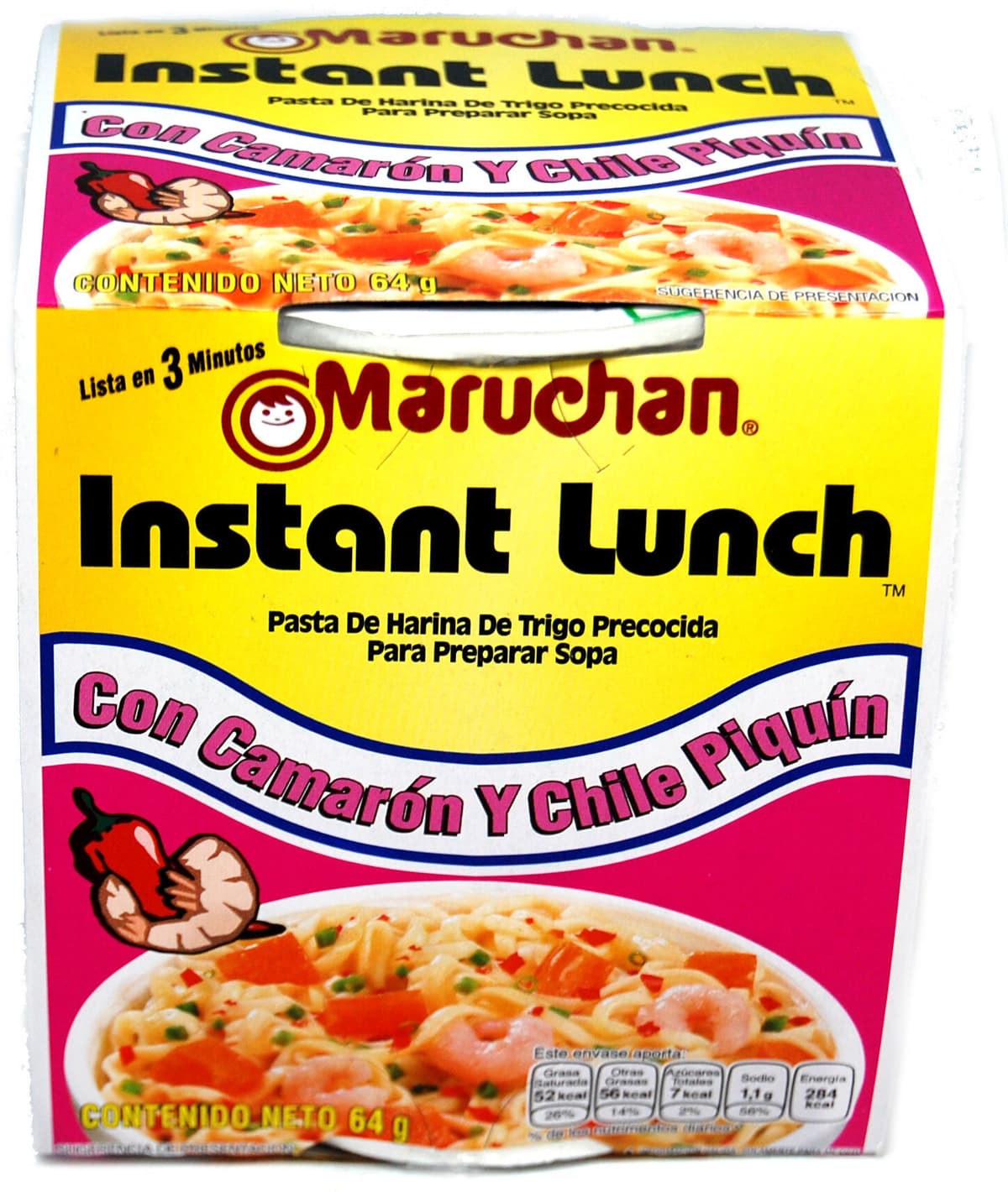 Maruchan Shrimp with Piquin Chilli Soup