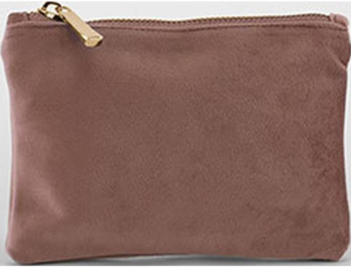Bagbase Bg715 Velvet Accessory Pouch Blue Topaz S (17 X 12 Cm)