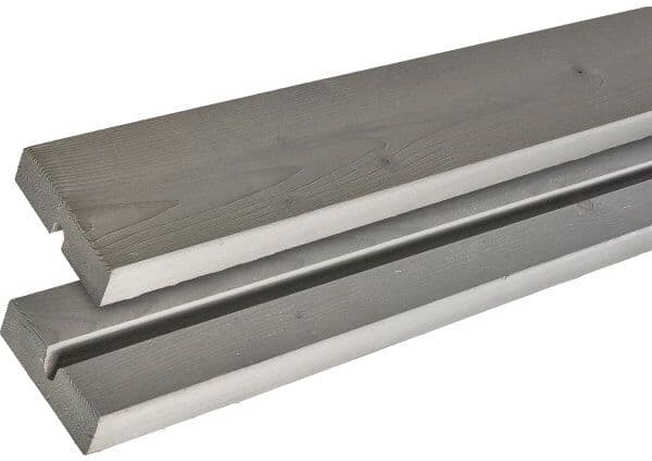 Plus Alpha Bord/bænkesæt, Gråbrun, 177 Cm