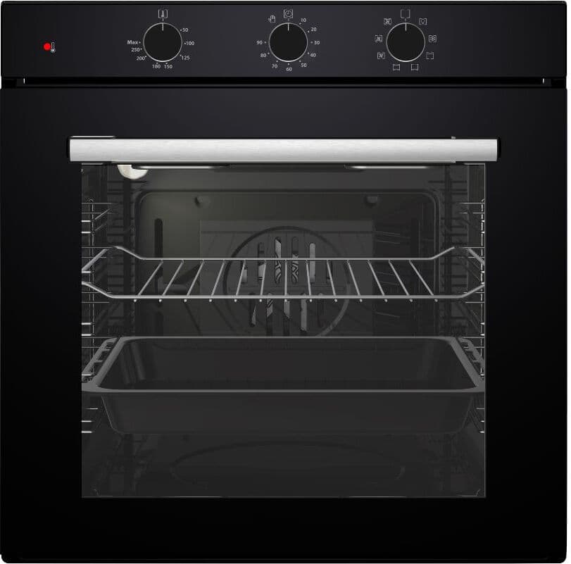 samet Erik85 Forno Elettrico Da Incasso Ventilato Multifunzione 85 Litri 60 Cm Classe B Colore Nero - Erik85