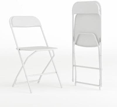 Flash Furniture Plastic Folding Chair - 650LB Weight Capacity - Event Chair