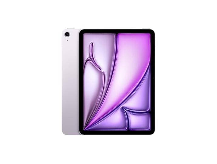 Apple iPad Air 11‑inch (M4): Liquid Retina-display, 1 TB, 12‑MP camera aan de voor- en achterkant, wifi 7 met Apple N1, Touch ID, batterij voor een hele dag – Paars