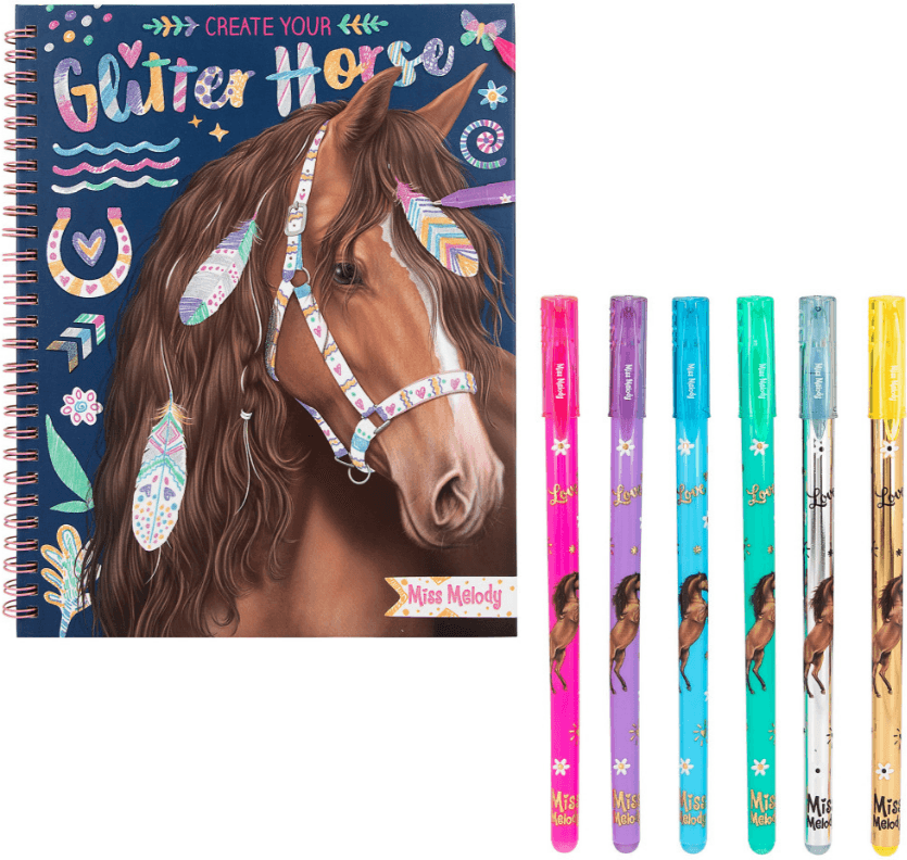 Miss Melody - Glitter Horse Book (0412931)