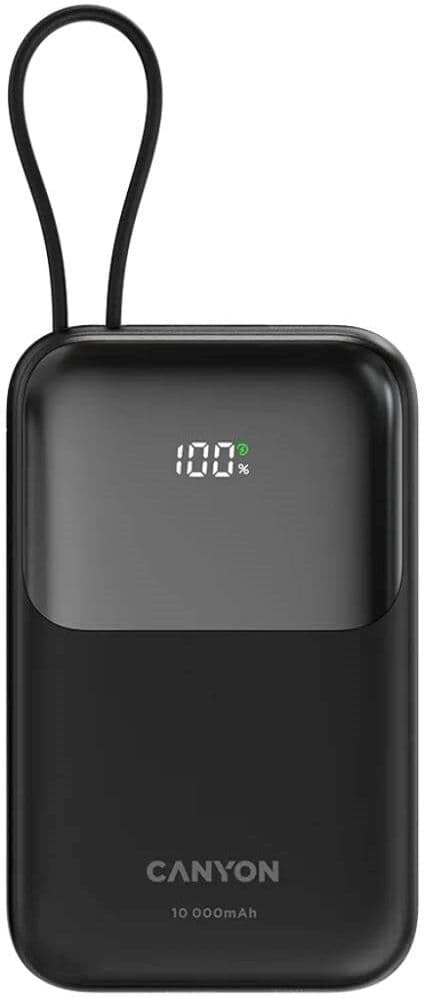 Canyon OnPower 101 PowerBank - 22.5W / 10.000 mAh - Sort
