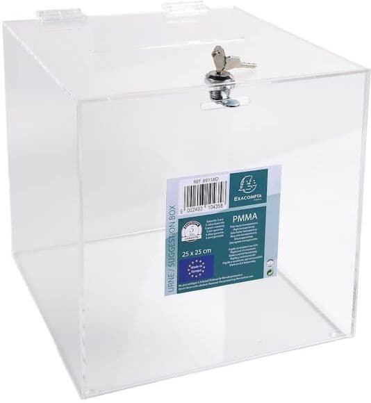 FÃ¶rslagslÃ¥da EXACOMPTA transparent
