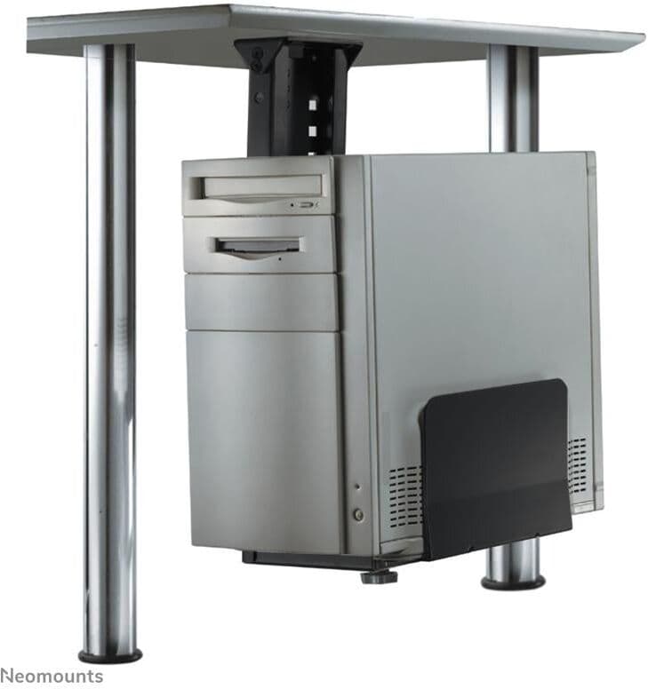 Neomounts CPU-D200BLACK Optimisez votre espace de travail avec ce support permettant de stocker votre ordinateur sous le bureau.