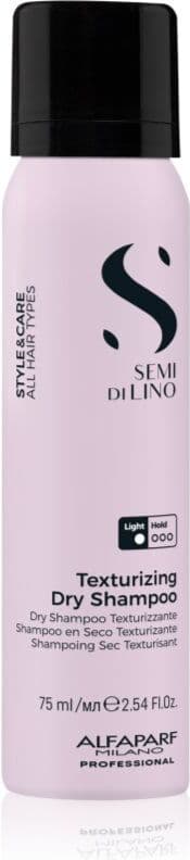 Alfaparf Milano Semi di Lino Style&Care Dry Shampoo shampoing sec structurant avec facteur de protection UV 75 ml