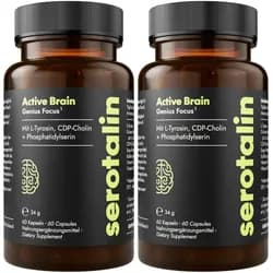 serotalin Active Brain Genius Focus1 - 2 x 60 Kapseln