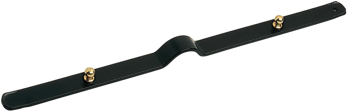 Omad SPRANGA SAGOMATA 80 cm CATAFORESI VERNICIATO NERO
