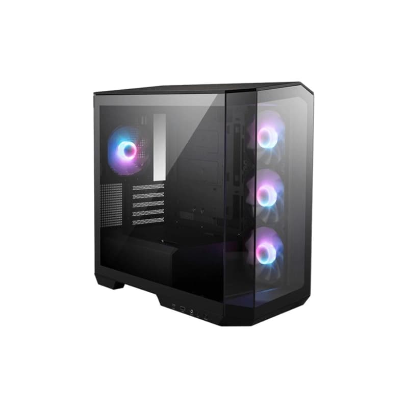 MSI MAG Pano M100R Gaming Micro Tower Κουτί Υπολογιστή με Πλαϊνό Παράθυρο Μαύρο 306-7G24R21-809