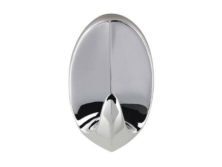Qualité & Prix Haken Oval Chrom 2.5 × 4.5 × 2 cm 2 Stück