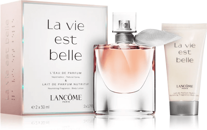 Lancome La Vie Est Belle Ladies 50ml 2pc Giftset Travel Exclusive 50ml