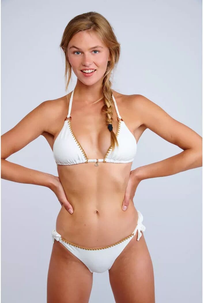Banana Moon - Bikini Oberteil, für Damen, Ecru, Größe M