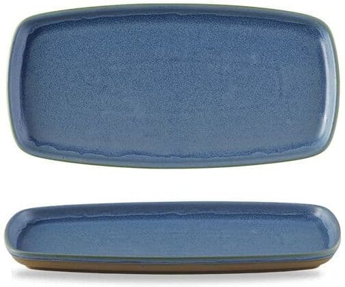 Churchill Piatto Rettangolare 30 X 14,7 Cm Emerge Oslo Blue