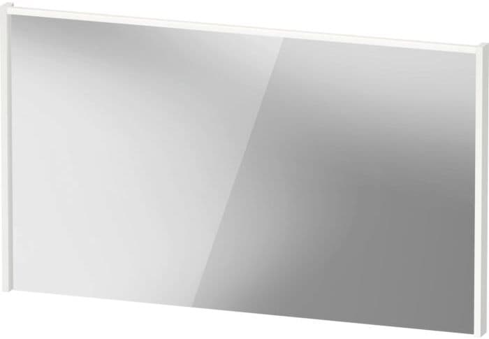 Duravit D-Code Spiegel DC7079018180000 1200x700x48, Weiß Matt, mit LED Beleuchtung
