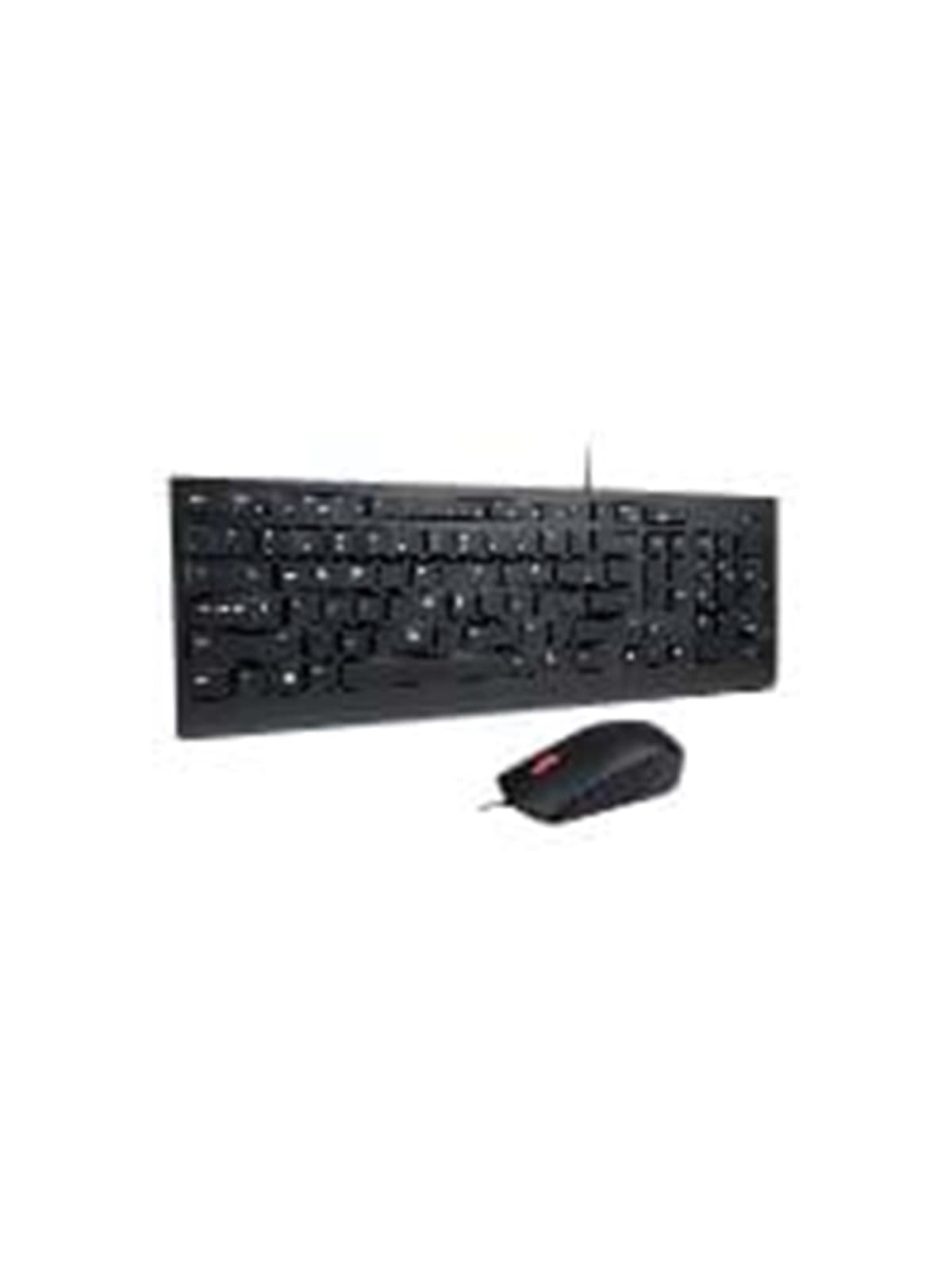 Lenovo Essential Wired Combo - Tastatur & Maus Set - Deutsch - Schwarz