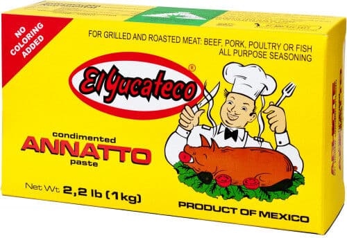 El Yucateco Achiote Paste 1kg