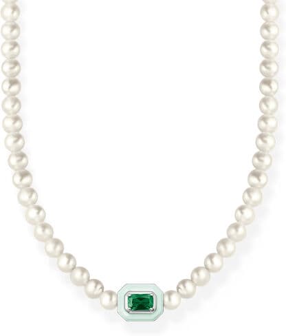 Thomas Sabo Charming pop green halsband KE2183-082-6-L42v
