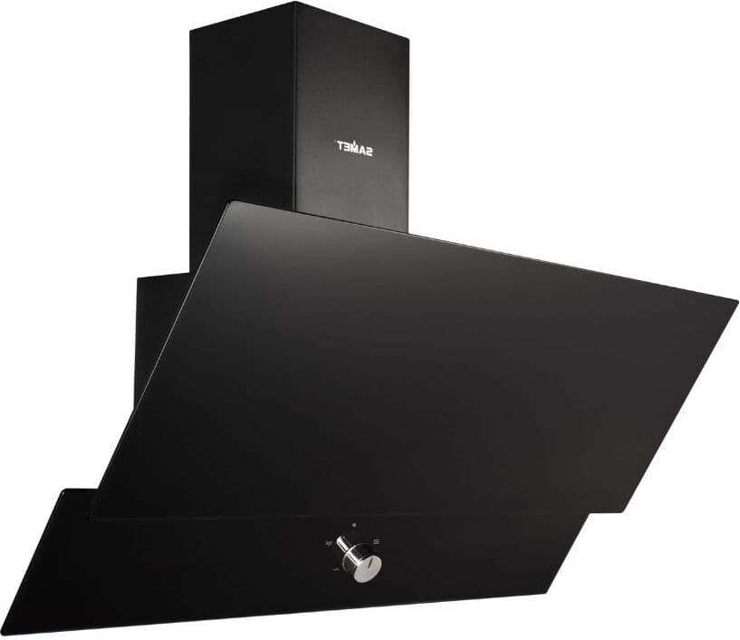 samet Turbine90 Cappa Cucina Aspirante A Parete Larghezza 90 Cm Classe D Colore Nero - Turbine90ne