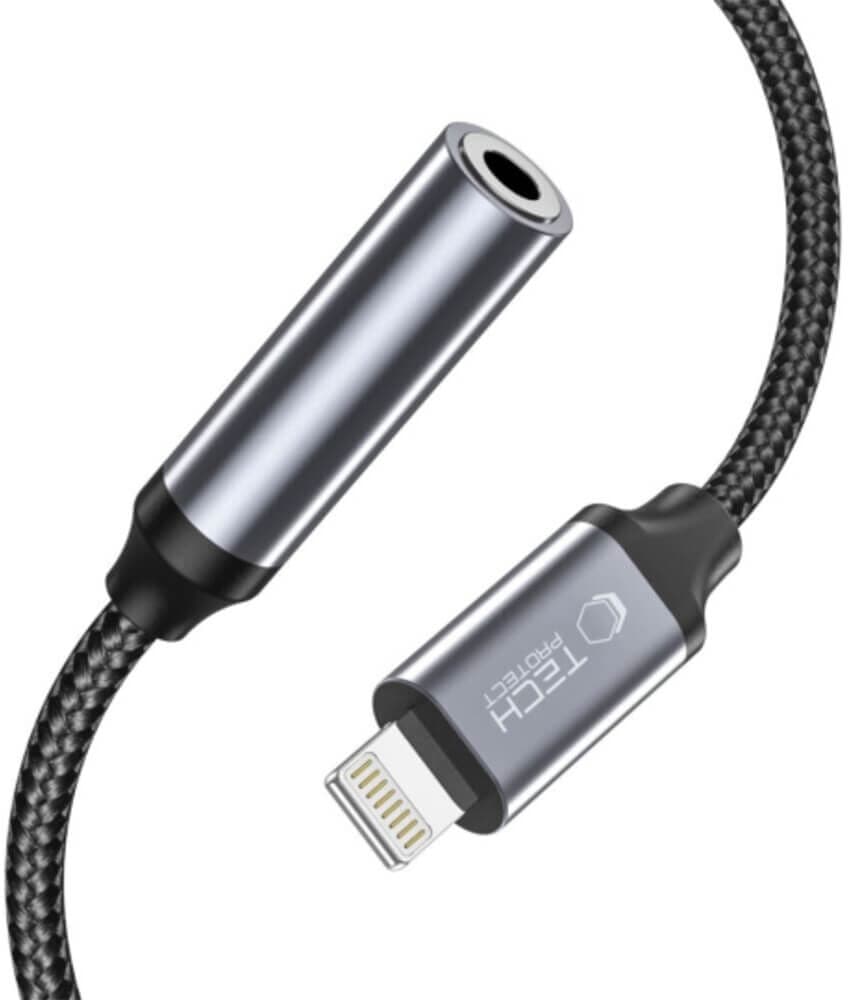 Tech-Protect Ultraboost Lightning - 3.5mm -adapteri