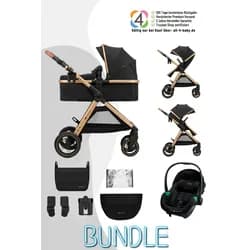 Kinderkraft Kinderwagen 3in1 Esme  Pro / Kombikinderwagen, Kinderkraft: Sand Beige
