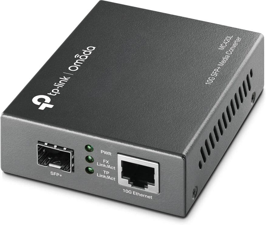 TP-Link Optikai Media COMP_PE_MEDCON 10G Multi-Gigabit SFP, MC420L PC