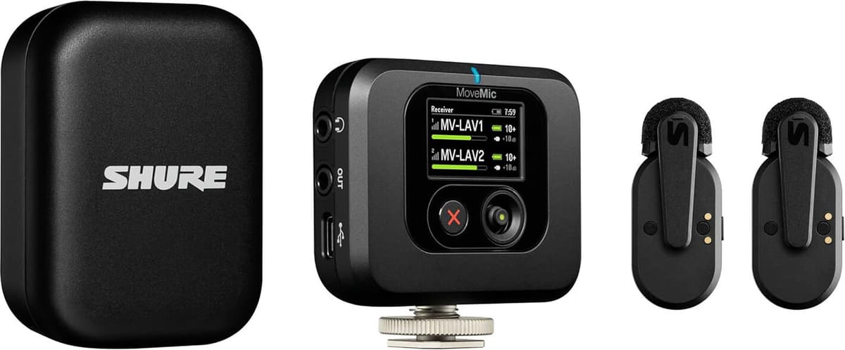 Shure Movemic Two Receiver Kit - Trådløs Mikrofon