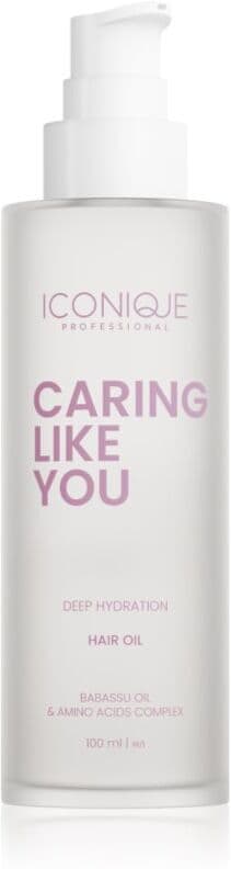 ICONIQUE Professional CARING LIKE YOU Deep Hydration huile hydratante pour cheveux secs et abîmés 100 ml