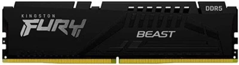 Kingston Memoria Ram Fury Beast Ddr5 8gb 5600mhz Pc5-44800 Cl40 125v Talla Única Unisex