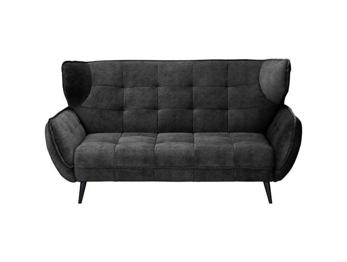 Mid.you 2-Sitzer-Sofa, Anthrazit, Metall, 191x105x98 cm, Wohnzimmer, Sofas & Couches, 2er Sofas