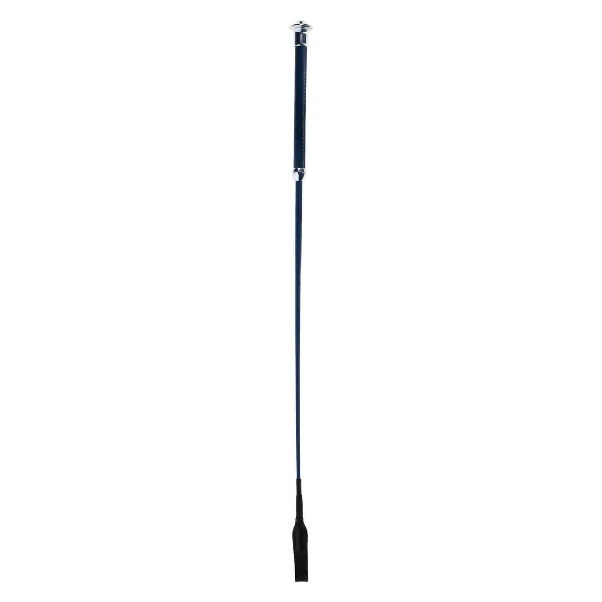 Kerbl Springgerte navy 65cm mit Kunstledergriff und Klatsche (3226284)