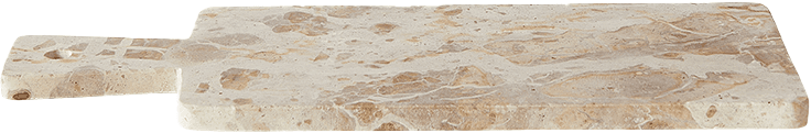 Muubs Vita Tapasbræt 39x14,5 Cm Seashell   Marmor Serveringsbræt