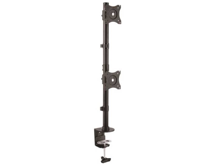 StarTech.com Support de bureau pour deux écrans - Vertical, Pince, 10 kg, 33 cm (13'), 68,6 cm (27'), 100 x 100 mm, Noir ARMDUALV