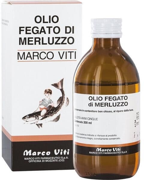 Marco Viti Olio Di Fegato Di Merluzzo 200ml