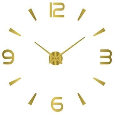 Uplift Picks Modern Luminous 3D Wall Clock With DIY Silent Quartz Design 04 3 D 51 Inch (130cm)