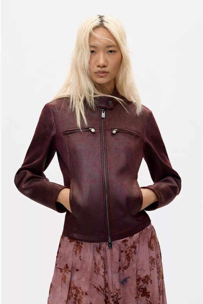 Desigual - Jacke, für Damen, Rot, Größe XXL